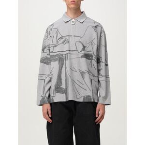 Jw Anderson Polo Shirt Men Grey